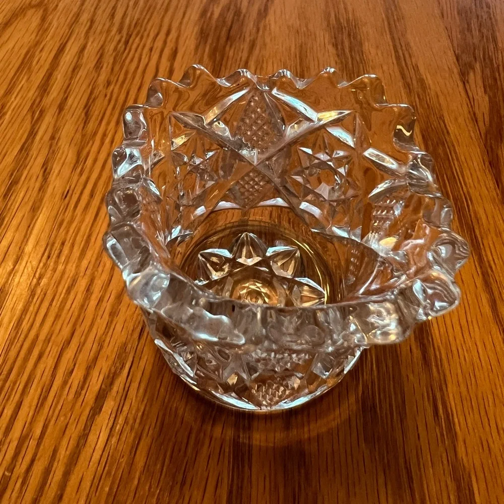 Vintage Fostoria Glass Company Toothpick Holder